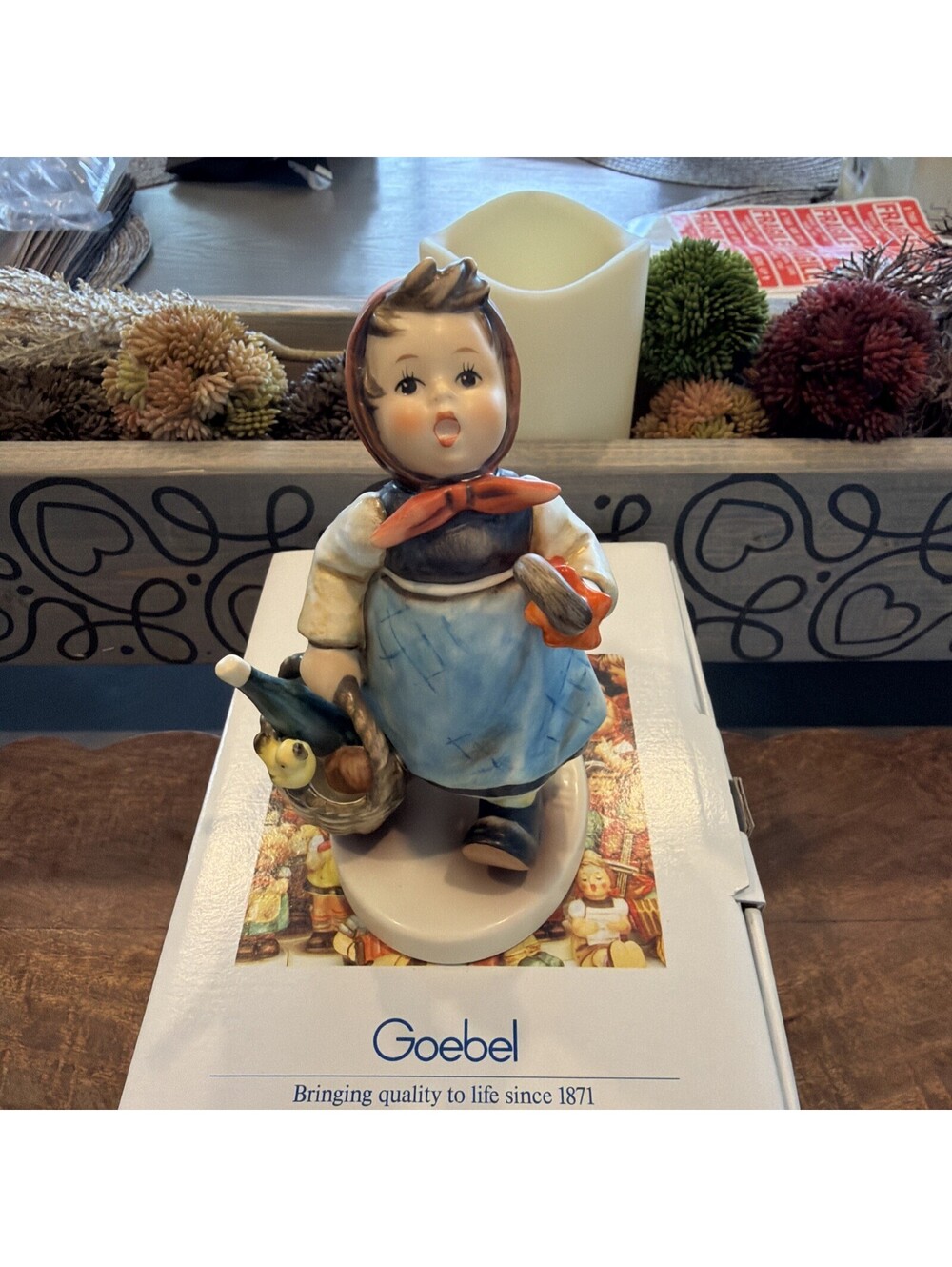 Goebel Hummel Visiting an Invalid #382  5”.